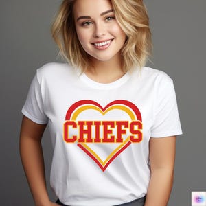 Chiefs Football SVG: Kansas City Team Shirt (Digital Download)