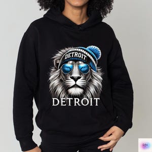 Detroit Football Lion SVG PNG: Sports Fan Digital Download