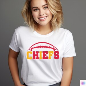 Chiefs Football SVG: Kansas City Team Shirt (Digital Download)