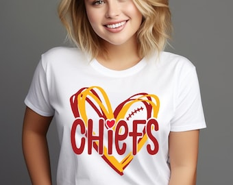 Chiefs Football SVG: Kansas City Team Shirt Design (Digital Download)