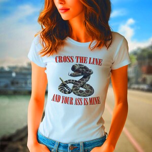 Rattlesnake Shirt with Bold Graphic, 100% Ring Spun Cotton Tee image 15