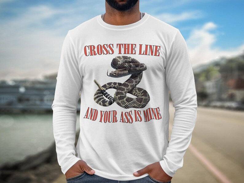 Rattlesnake Shirt with Bold Graphic, 100% Ring Spun Cotton Tee image 17
