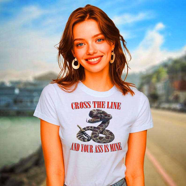 Rattlesnake Shirt with Bold Graphic, 100% Ring Spun Cotton Tee image 16