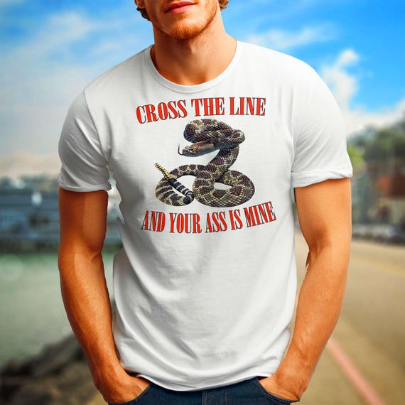 Rattlesnake Shirt with Bold Graphic, 100% Ring Spun Cotton Tee