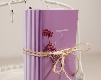 Aesthetic Notes: Pink, notebook, dotted notebook, notebook series, journal, small notebook, writing book, notebook set