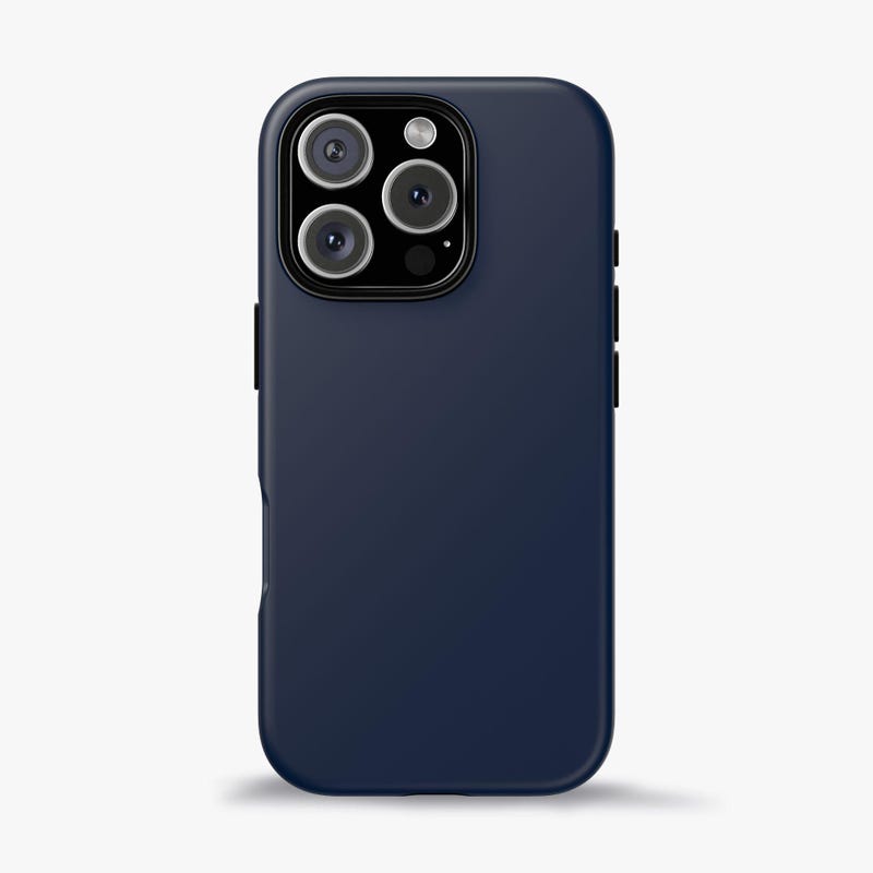 deep blue iphone 17 pro max black case