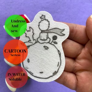 Stick and Stitch,Embroidery Fun with Cartoon Characters: Patchwork Handmade Project - The Little Prince, Garfield, SpongeBob and Beyond