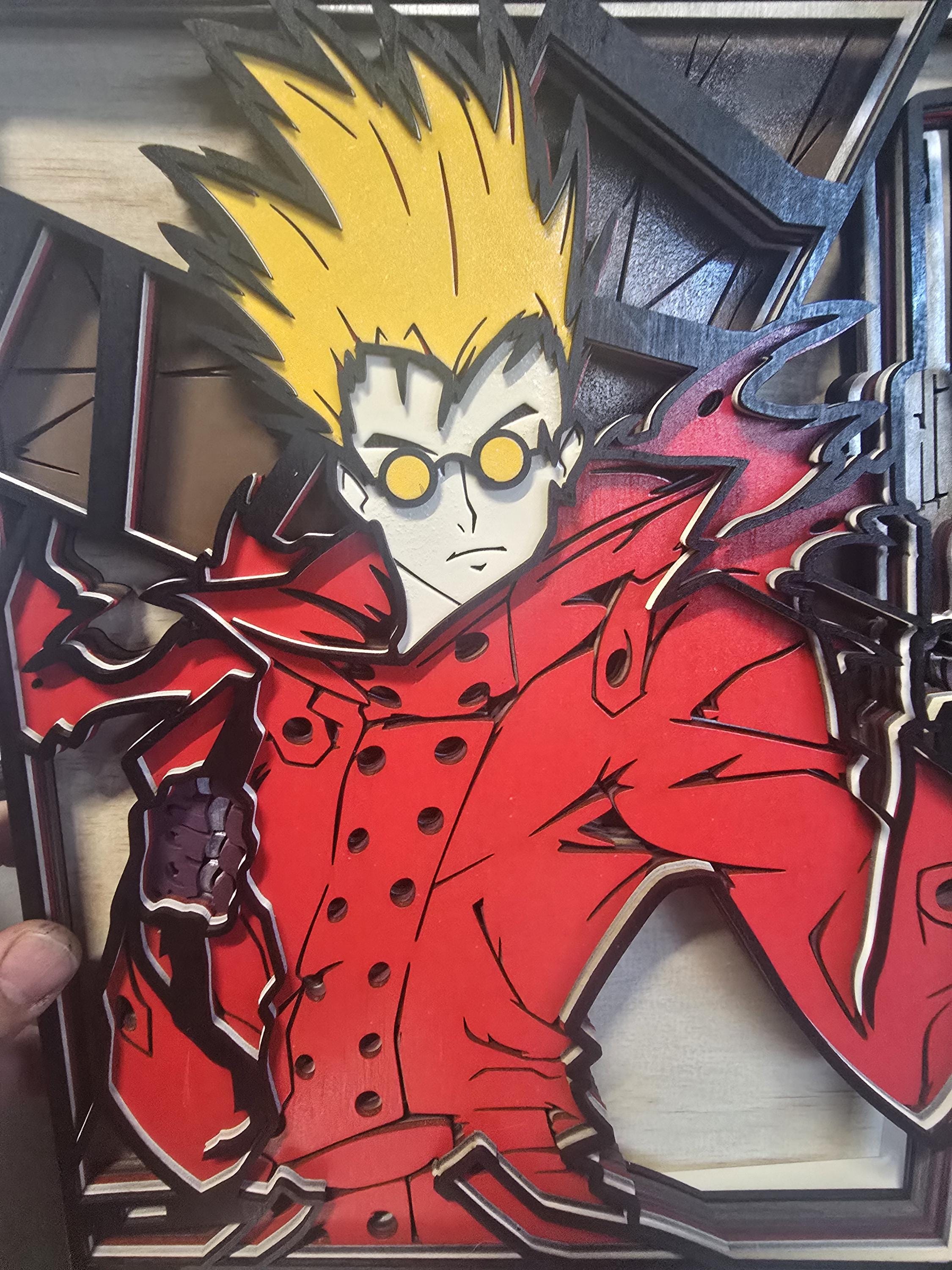 TRIGUN STAMPEDE　ヴァッシュ　腕時計　トライガン　VASH　中古品 TRIGUN STAMPEDE トライガン ミリオンズ・ナイヴズ 腕時計 - メルカリ