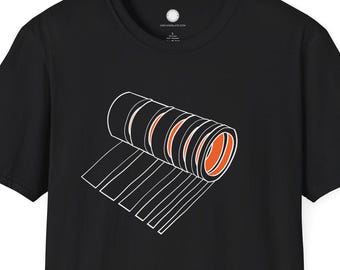 Kapton Tape Rolls T-Shirt Hand-Drawn | Maker Essential | Electronics Engineer Hacker Tee