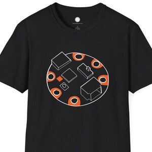 Camiseta Adafruit Gemma M0 desenhada à mão | Criador de eletrônicos vestíveis | Camiseta para presentear com CircuitPython
