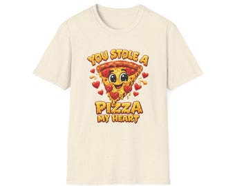 Pizza My Heart T-Shirt | Valentine's Day Foodie Tee
