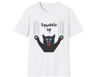Squabble Up Cat T-Shirt: Funny Graphic Tee, Cat Lovers Gift