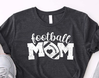 Football Mom T-shirt, football mama tee, sports mama shirt, gift for mom, Football Game Day shirt, retro football shirt, field day shirt