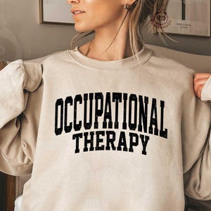Vintage Ergotherapie Sweatshirt, OT Sweatshirt, Spezielle Bildung Shirt, Therapeut Shirt, Lehrer Wertschätzung, SPED Lehrer Geschenk
