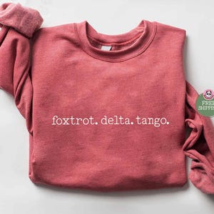 Subtiel anti-Trump-sweater, FDT-shirt, anti-MAGA-trui, liberaal shirt, shirt democraat, feministisch shirt, grappig politiek sweatshirt