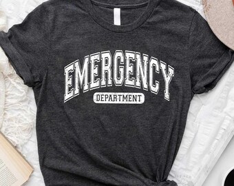 Notaufnahme T-Shirt, ER-Krankenschwester-Shirt, Notaufnahme, Pflege-T-Shirt, medizinisches Kommunizieren, Krankenschwester Geschenk, Krankenschwester Affirmation