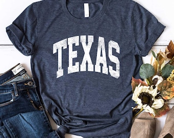 Vintage Texas T-shirt, Distressed Texas tee, Texas Game Day Tshirt, gift for Texan