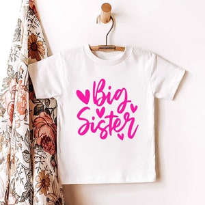Big sister shirt, Big sis shirt, Big Sister T-Shirt, Little Sister Shirt, Pregnancy Announcement, Baby Expecting Shirt, Sister Matching Tee