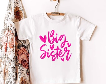 Koszulka dla starszej siostry, Koszulka dla starszej siostry, Koszulka dla starszej siostry, Koszulka dla młodszej siostry, Ogłoszenie o ciąży, Koszulka dla oczekującej na dziecko, Koszulka dla siostry