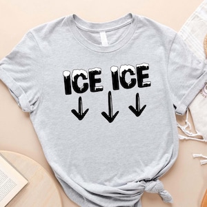Koszulka Ice Ice Baby, ogłoszenie o ciąży, koszulka Ice Ice, koszulka ciążowa, prezent dla nowej mamy, koszulka z informacją o ciąży, koszulka dla przyszłej mamy z informacją o dziecku