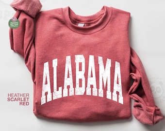 Vintage Alabama Sweatshirt / BAMA Sweater / Alabama Game Day Crewneck / Alabama Gift