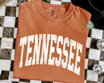Tennessee Comfort Colors Shirt - Vintage Tennessee Trip Tee - Tennessee State Shirt - Tennessee Football T-shirt