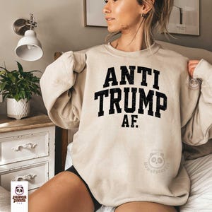 anti trump sweatshirt FDT sweater anti republican hoodie political activist gift democrat sweatshirt liberal shirt