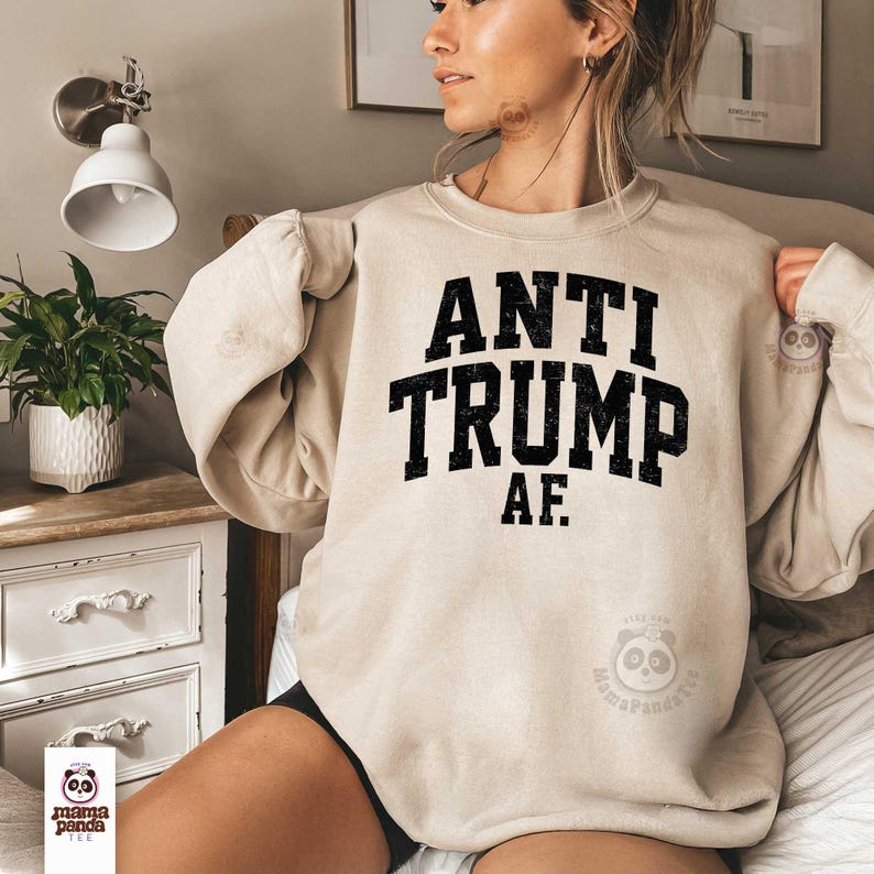 anti trump sweatshirt FDT sweater anti republican hoodie political activist gift democrat sweatshirt liberal shirt