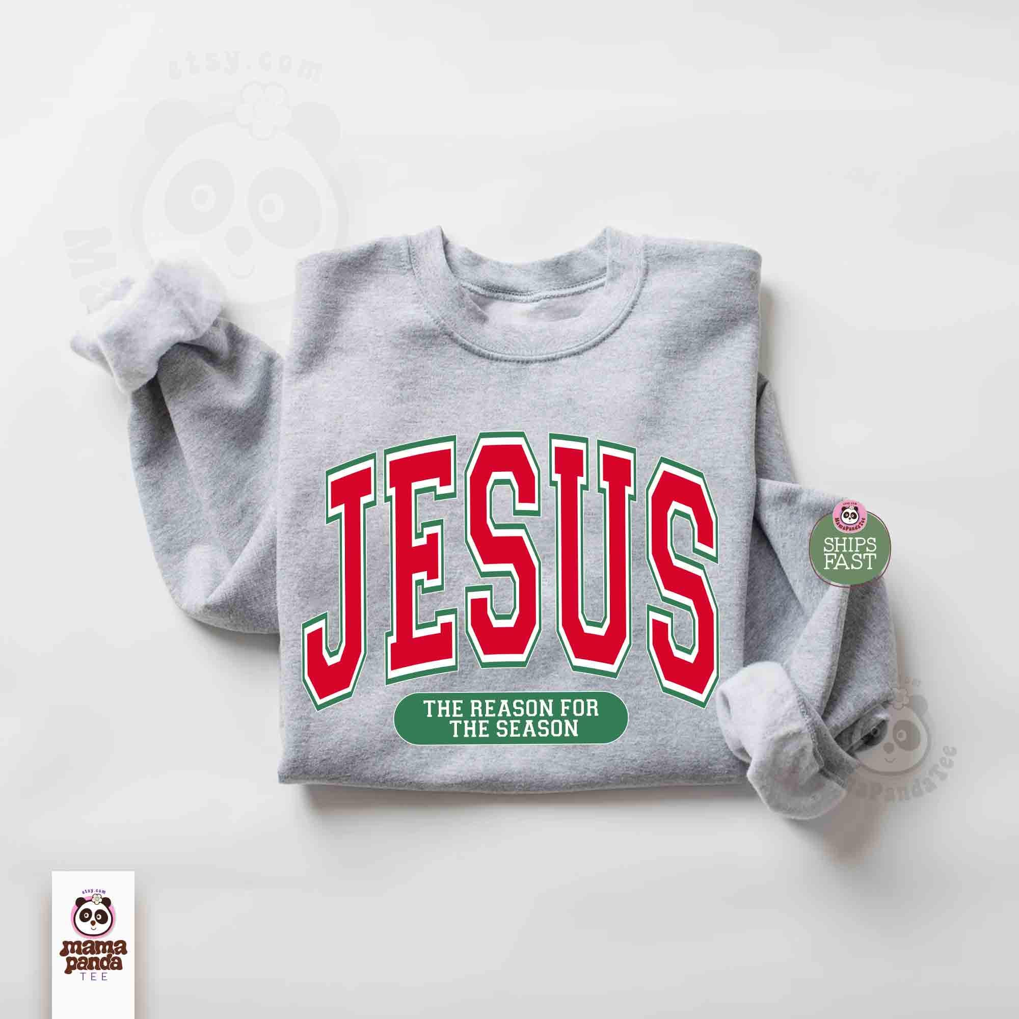 2024 natale gesù felpe grafiche moda vacanza felpa girocollo cristianesimo maglione Unisex Casual uomo poliestere