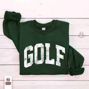 Golf Sweatshirt Golfing Sweatshirt Women's Golf Hoodie Golfer Sweatshirt Gift for Golfing Girls Gift Ideas for Her Golf Women Golf Men Sweatshirt Golf gift distressed golf shirt golf dad gift