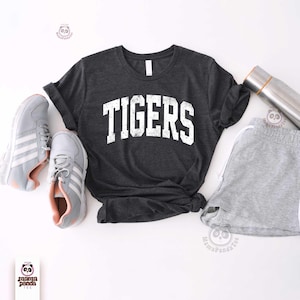 distressed tigers shirt tigers mascot t-shirt tigers game day tee tigers school mascot shirt go tigers college tigers shirt