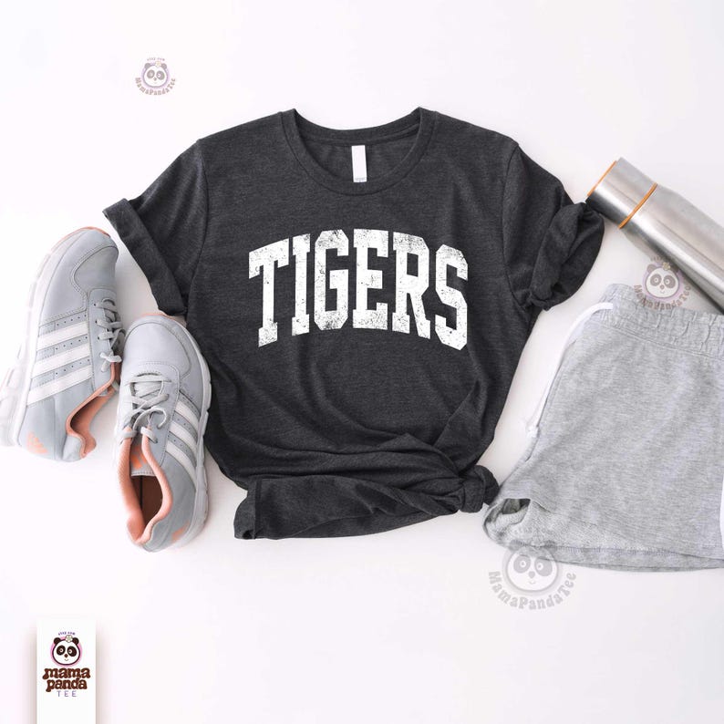 distressed tigers shirt tigers mascot t-shirt tigers game day tee tigers school mascot shirt go tigers college tigers shirt
