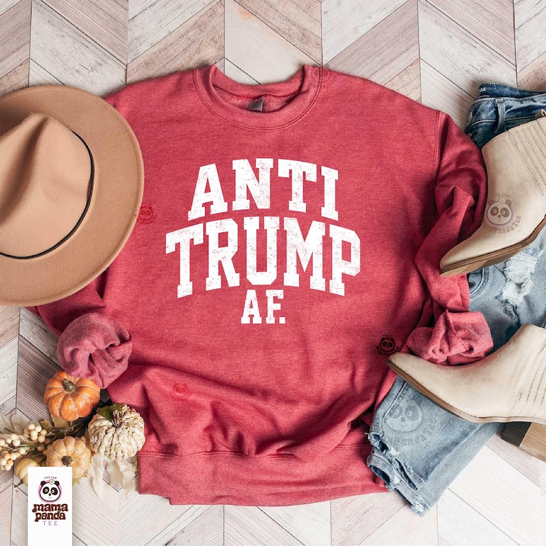 anti trump sweatshirt FDT sweater anti republican hoodie political activist gift democrat sweatshirt liberal shirt
