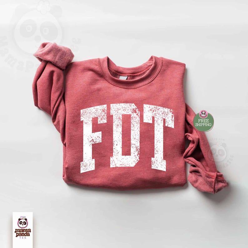 heather scarlet red color distressed FDT sweatshirt Anti Trump sweater Fuck Donald Trump Sweater Protest Trump gift hands off sweatshirt Trump Resist sweatshirt and Hoodie Political Sweatshirt for Men for Women