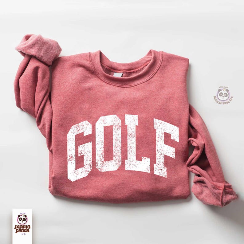 Golf Sweatshirt Golfing Sweatshirt Women's Golf Hoodie Golfer Sweatshirt Gift for Golfing Girls Gift Ideas for Her Golf Women Golf Men Sweatshirt Golf gift distressed golf shirt golf dad gift
