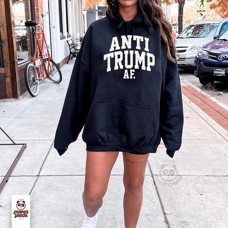 anti trump sweatshirt FDT sweater anti republican hoodie political activist gift democrat sweatshirt liberal shirt
