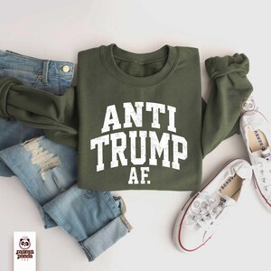 anti trump sweatshirt FDT sweater anti republican hoodie political activist gift democrat sweatshirt liberal shirt