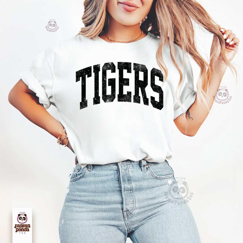 distressed tigers shirt tigers mascot t-shirt tigers game day tee tigers school mascot shirt go tigers college tigers shirt