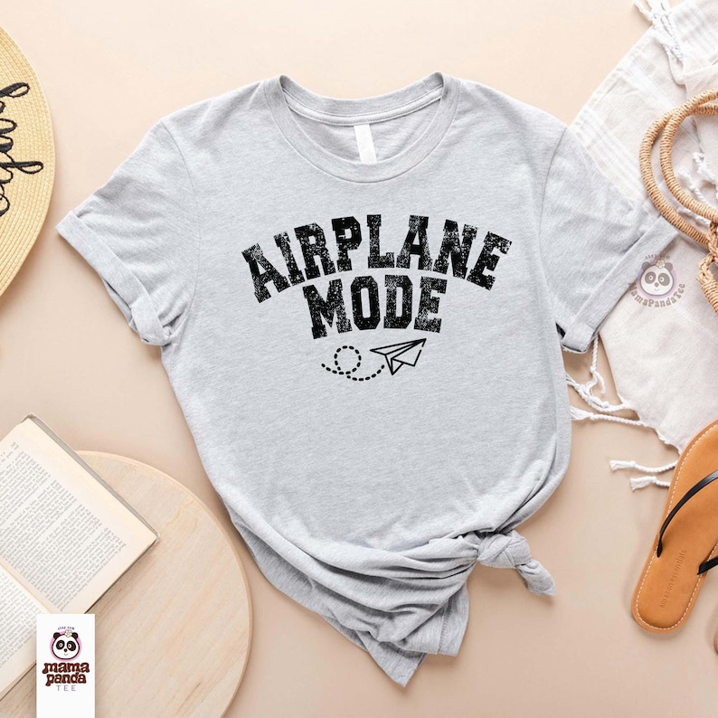 airplane mode t-shirt, vacation mode shirt, girls trip tee, travelling shirt, adventure shirt, pilot shirt, traveler gift