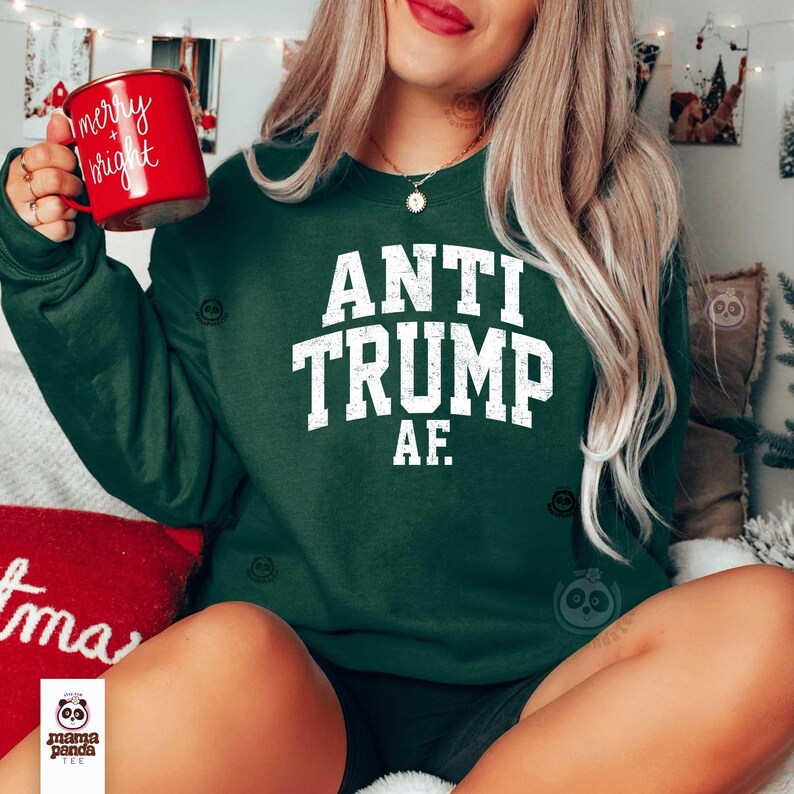 anti trump sweatshirt FDT sweater anti republican hoodie political activist gift democrat sweatshirt liberal shirt