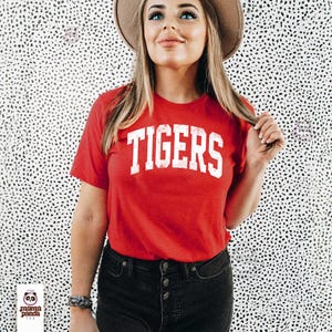 distressed tigers shirt tigers mascot t-shirt tigers game day tee tigers school mascot shirt go tigers college tigers shirt