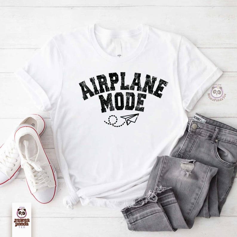 airplane mode t-shirt, vacation mode shirt, girls trip tee, travelling shirt, adventure shirt, pilot shirt, traveler gift