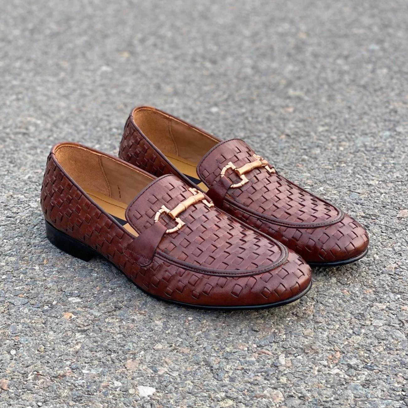 新品】CTHY BRAIDED LEATHER LOAFER 25.5~26