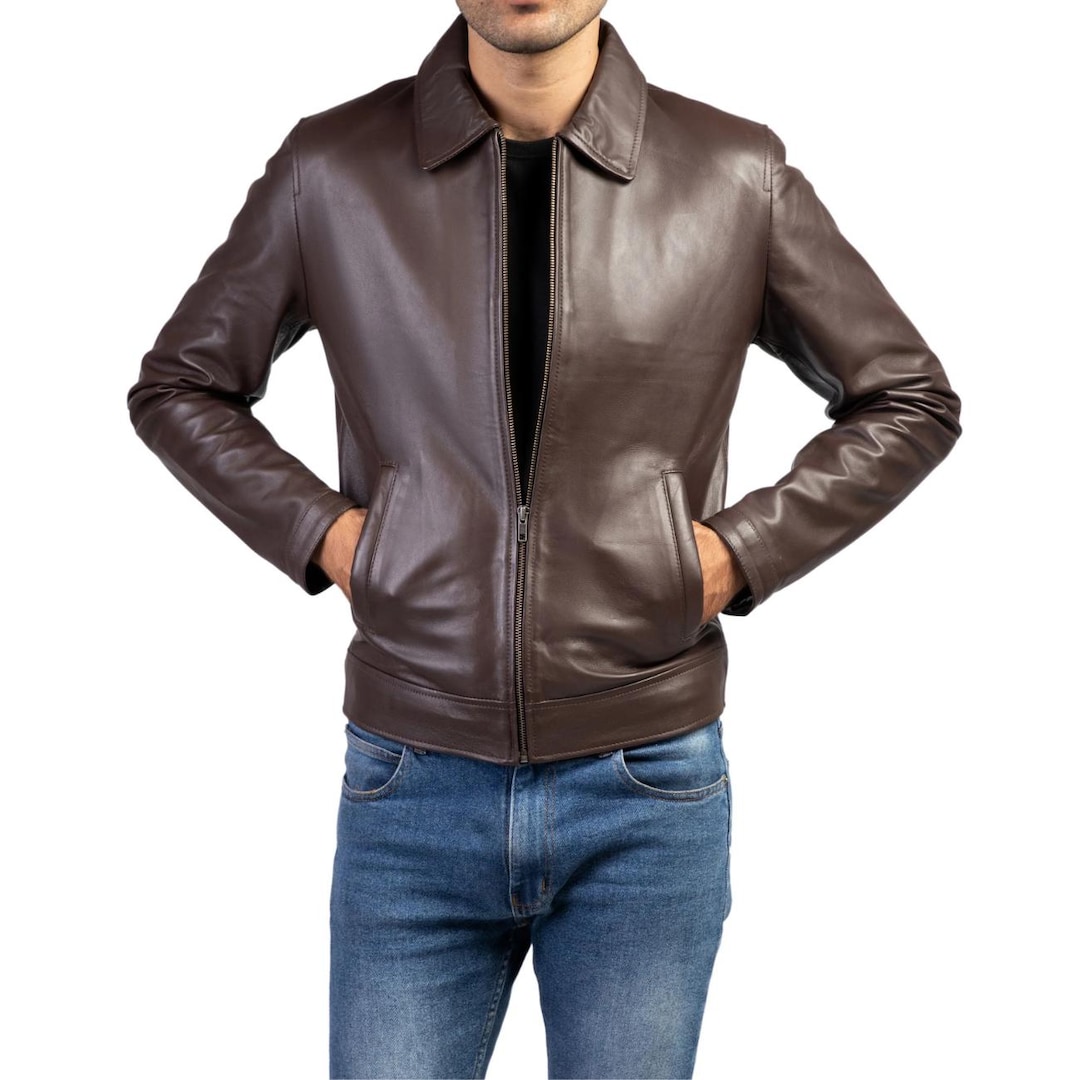 希少⭐︎90's レザーブルゾン ハリントンジャケット ラムスキン キルティング DOCK LAND ドックランド レザージャケット レザーブルゾン 中綿