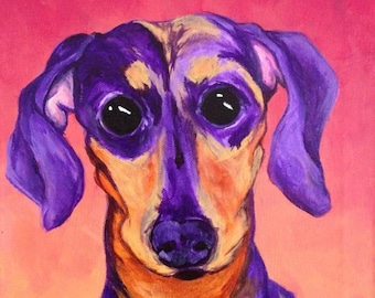 Dachshund Art print