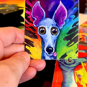 Sticker, vinyl sticker, 3 inch sticker Art sticker, greyhound sticker,