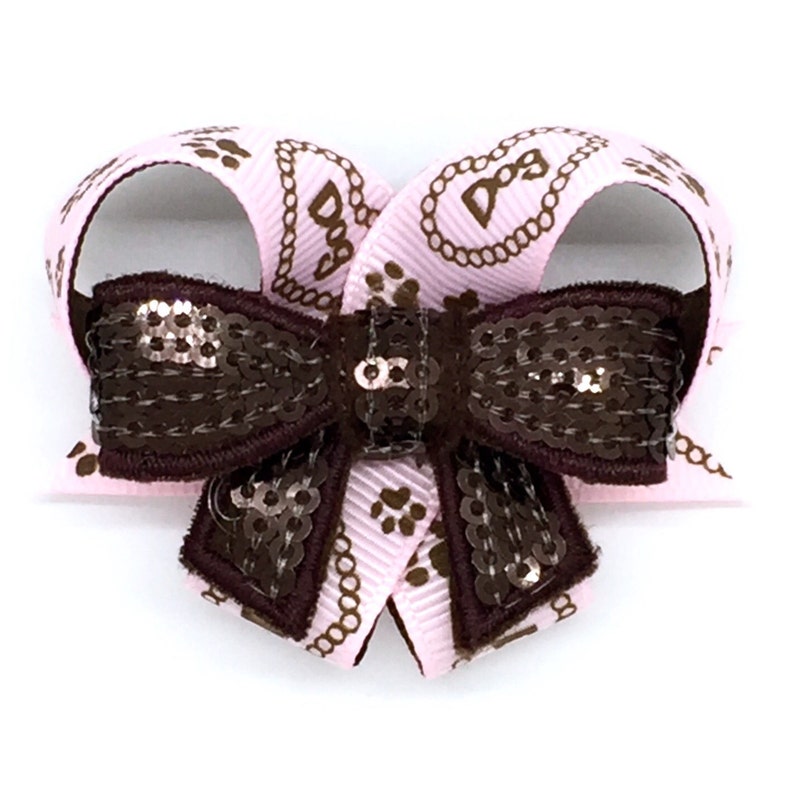 Puppy Love Snapin Dog Bows® Bow Top Knot Bow Dog Collar Etsy