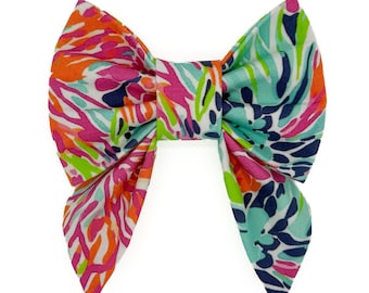 The Lily Snap-In Dog Bows® Bow Tie - For Dogs and Cats, Sailor Bows, Hair Bows, Headband, The Best For You and Your Best Friend
