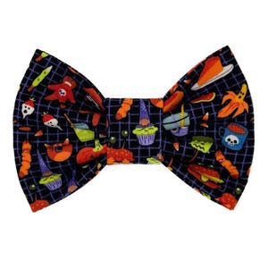 Spooky Lab Snap-In Dog Bows® Bow Tie - For Dogs and Cats, Sailor Bows, Hair Bows, Headbands, The Best For You and Your Best Friend
