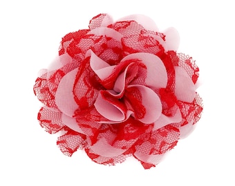 Lux in Lace Snap-In Dog Bows® Flower - LARGE - Dog Collar Flowers, Dog Harness Flowers, Only The Best For Your Best Friend
